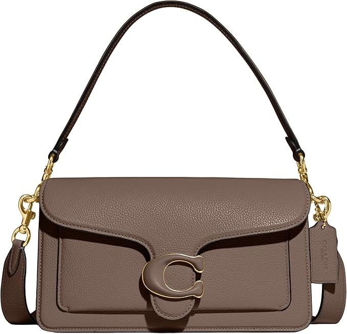 COACH Womens Polished Pebble Leather Tabby Shoulder Bag 20 Handbag